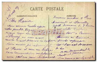 O Bombardeio na Champagne — EPERNAY, Rue de la Ruche — n°39 — Verso