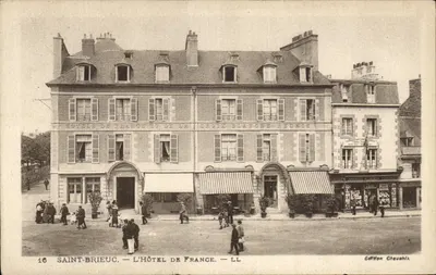 Saint-Brieuc — L'Hôtel de France et de la Groux Blanche réunis — Édition Cheuehix