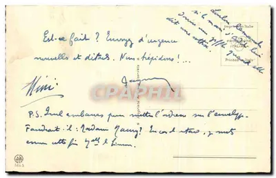 Casais novos — ilustração de Cupido — editor Colombino — Verso
