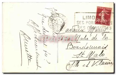Castelo de Montbrun — perto de Dournazac (Hte-Vienne) — n°110 — Verso