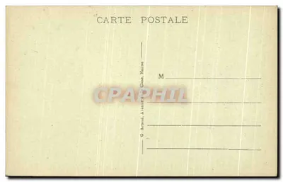Toulon - Boulevard de Strasbourg et l'Observatoire de la Marine — éditeur G. Armad, Nantes, n°32 — Verso