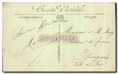 Biarritz — La Plage à l'heure du Bain — LL. n°247 — Verso