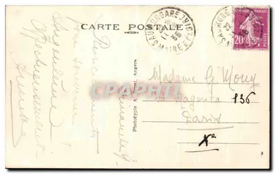 La Baule-sur-Mer (Loire-Inf.) — Ogólny widok plaży z kasyna — A. B. — Rewers