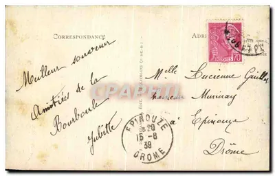 La Bourboule — Zakład leczniczy — G.D.O. — 92 — Rewers