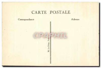 Yport — A Praia — A Ponte — Editor Le Deley, Paris — Verso