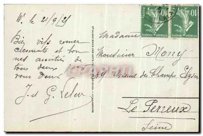 Wimereux - A Lagoa dos Crianças — editor C. Alsacienne des Arts Photographiques, n°37 — Verso