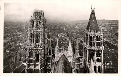 Rouen — Catedral — Torre do Queijo e São Romão — Éditions d'Art, Paris