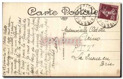 Parigi — Parco Monceau — Il Piccolo Ponte — A.P. n°239 — Verso
