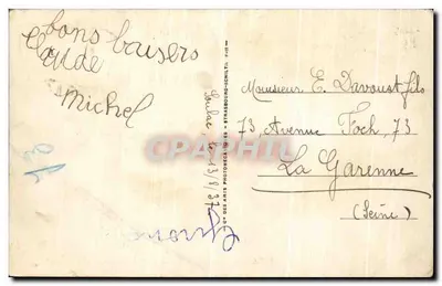SOULAC-sur-MER. — Um Pontão e a Praia — Verso