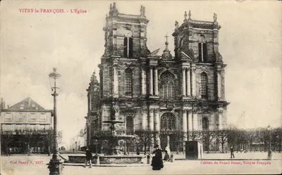 Vitry-le-François - A Igreja — Edição do Grand Bazar, Vitry-le-François