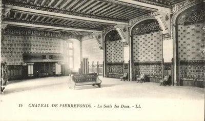 Château de Pierrefonds — La Salle des Ducs — LL
