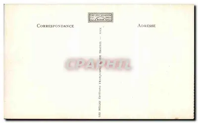 Aix-les-Bains — Château de la Roche du Roi et le Lac du Bourget — LL — éditeur Adelio — Verso