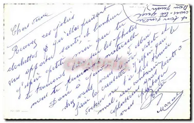 Muguet — Bonheur — Éditeur anonyme, n° 689 — Verso