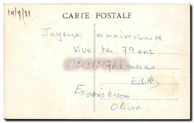 Bagnolles-de-l'Orne - O Rochedo do Cão e o Pavilhão das Flores — P. Lecuyer, n°31 — Verso
