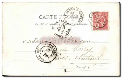 Le Croisic - Panorama — A. Turcel, editore, Nantes — Verso