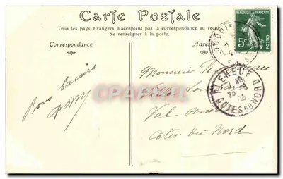 O Calvaire de Ker-Maria e a Praia de Saint-Jean-du-Doigt — PLOUGASNOU (Finistère) — Verso