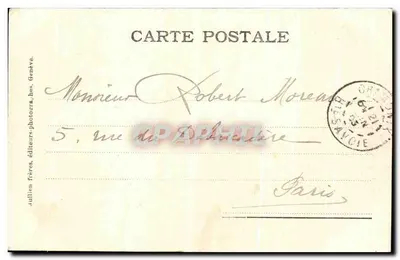 Most Ste-Marie i Mont-Blanc — J. J. 2230 A — Julien frères, Genève — Rewers
