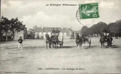 Lamballe - Les Attelages du Haras — Collection A. Waron, St-Brieuc