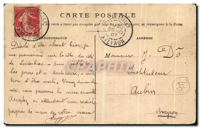 Rocamadour — Schody Pielgrzymów — Lib. Baudet, St-Céré (Lot) — Rewers