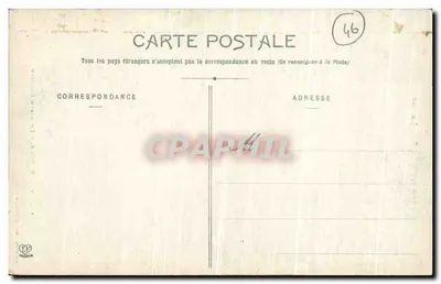 Rocamadour — Duży Schodzie — Fototypia Labouche Frères, Toulouse, n°14 — Rewers