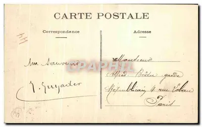 Ancenis (L.-Inf.) - Statua Francisza Roberta - Odsłonięta 27 października 1907 — Rewers