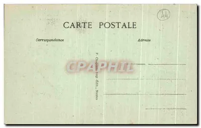Le Pouliguen (Loire-Inf.) — Na Costa, A Pirâmide — F. Chapeau, Imp.-Édit., Nantes — Verso
