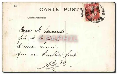 Pte Jeanne — rosa — editor desconhecido, n°20 — Verso