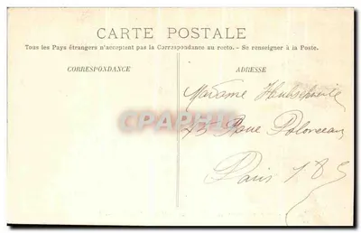 Fontainebleau — La Forêt — La Mare de Franchard — LL. — Bonfils Maray — Verso