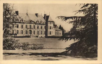 Castelo de Courson — Bruyères-le-Châtel (S.-et-O) — Foto e Imp. PATRAS, Boulogne-sur-Seine
