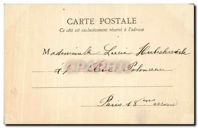 Floresta de Fontainebleau — O Pharamend — B.F. Paris 100 — Verso