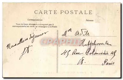 Foresta di FONTAINEBLEAU — L'Elefante — A. SIRON Editore — Verso