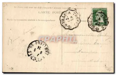 CHATILLON-sur-SEINE — Promenade da Douix — A. Boize, editor, Chatillon-sur-Seine — Verso