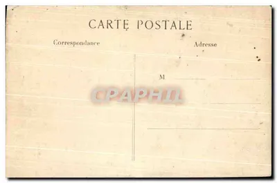 La Ferté-Gaucher — Mieszkańcy zbierający swoje meble — L. C. H. — Rewers