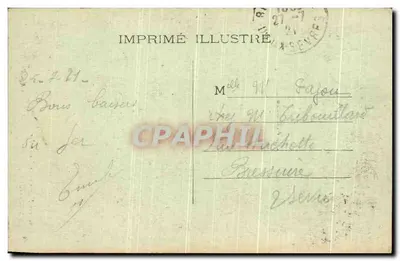 Wyjście z drugiego tunelu i dolina — Lourdes — Magasins du Pic du Jer, n°130 — Rewers