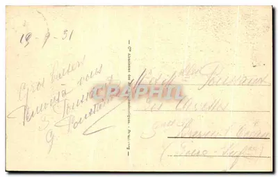 Cauterets - Dolina Lutour — 103 — Wydawca nieznany — Rewers