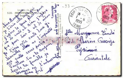 As Sete Ilhas — Montfermeil (S.-et-O.) — Edições d'Art Raymon, n° 520 — Verso