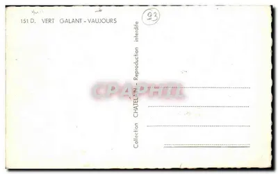 Vert-Galant-Vaujours — vue de l’Avenue Pasteur, du Canal de l’Ourcq, de la Gare et de l’Avenue du Chemin de Fer — éditeur Chateilain — Rewers