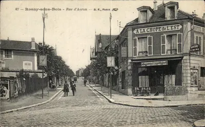 Rosny-sous-Bois — Rue d'Avron — B.F., Paris — Éditeur : B.F. Paris, n°42