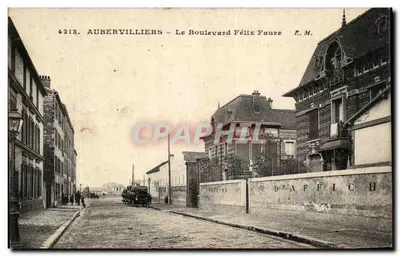 Aubervilliers — O Boulevard Félix Faure — E. M.