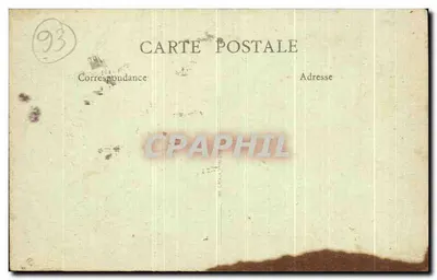 Vaujours - Rue de Coubran — scène de rue avec enfants et magasin 'L'Union Commerciale' — éditeur Vaumiers éditeur à Vaujours — Rewers