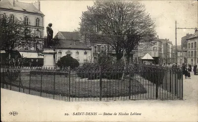 Saint-Denis — Statue de Nicolas Leblanc — Éditeur EID, n°29