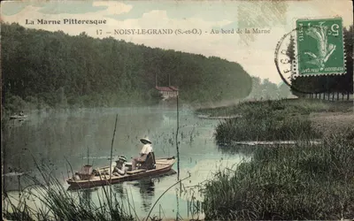 La Marne Pittoresque — 17 - NOISY-LE-GRAND (S.-et-O.) - À beira da Marne