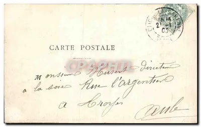 Clichy - Puente de Clichy — A.D. — editor A.D. n°16 — Reverso