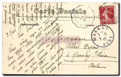 Colombes - Inundações de 1910 — Rue des Champarons — Verso