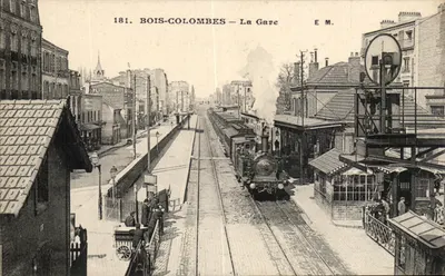 Bois-Colombes — A Estação — E.M.