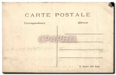 Rueil - A Caserna — editor A. Ossart, n° 139 — Verso