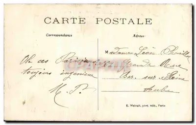 Asnières - Interno del Cimitero dei Cani — E.M. n°175 — Verso