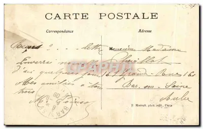 Asnières — Cemitério dos Cães. O Monumento de Barry — E. M. n°141 — Verso