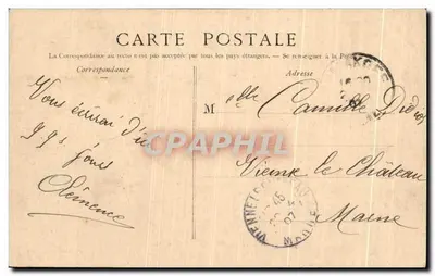 Malakoff — Rodovia de Montrouge — P. Marnuse, Paris — Verso