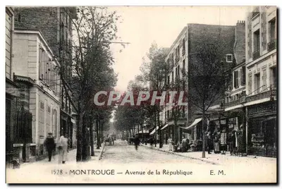 Montrouge — Avenida da República — E. M. n°1528